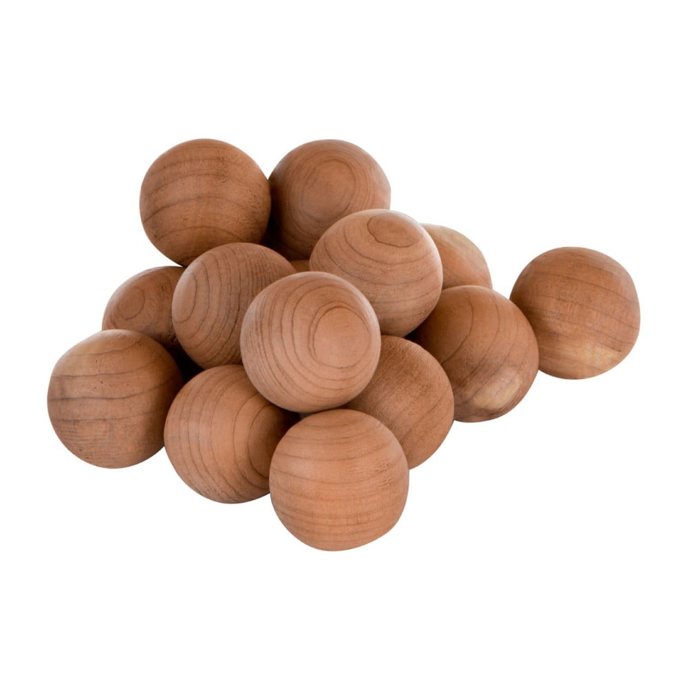 Zestaw 15 kuli zapachowych z cedrowego drewna Premier Housewares Cedar Balls