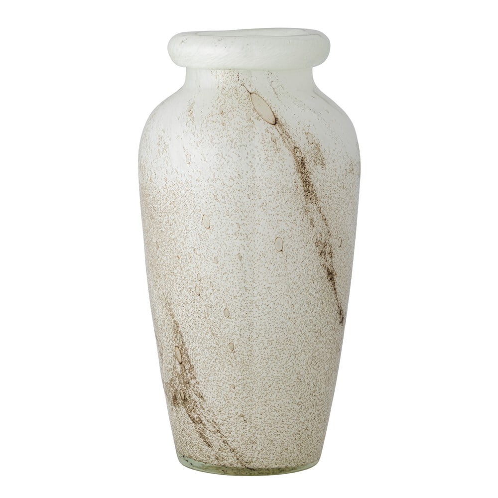 Фото - Ваза Bloomingville Biały szklany wazon Lenore – 