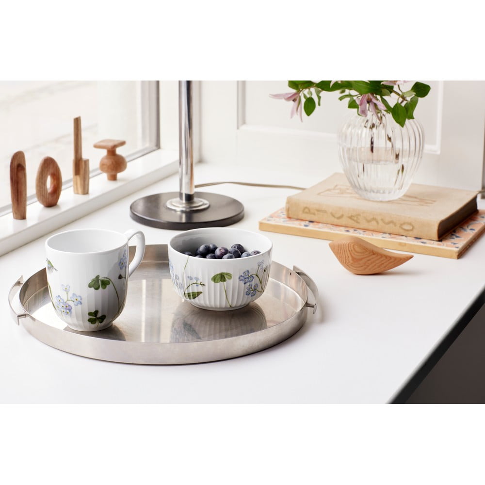 Biała porcelanowa miska Hammershøi Summer – Kähler Design