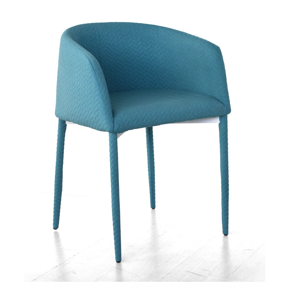 Krzesło z podłokietnikami Prima, niebieskie