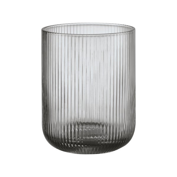 Szary szklany świecznik Blomus Ven, ø 9,5 cm