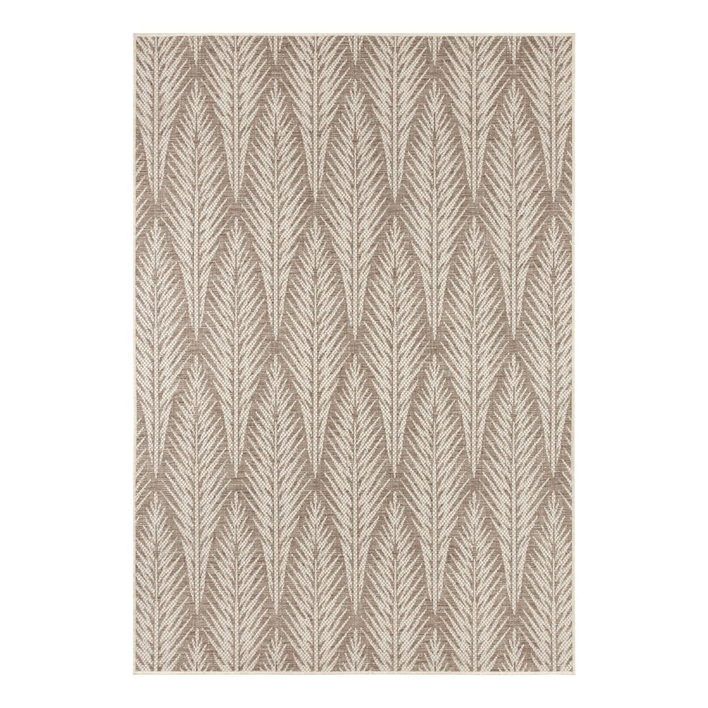 Brązowobeżowy dywan odpowiedni na zewnątrz NORTHRUGS Pella, 160x230 cm