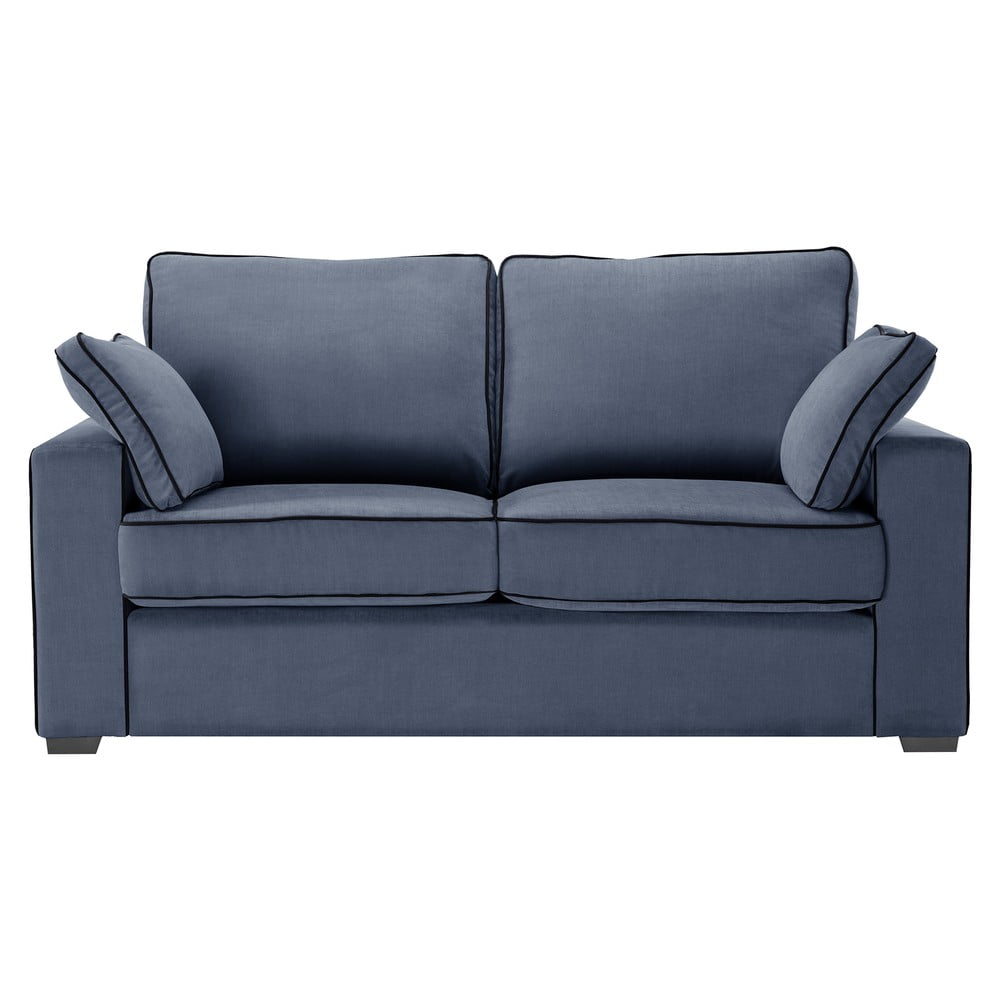 Niebieska rozkładana sofa Jalouse Maison Serena