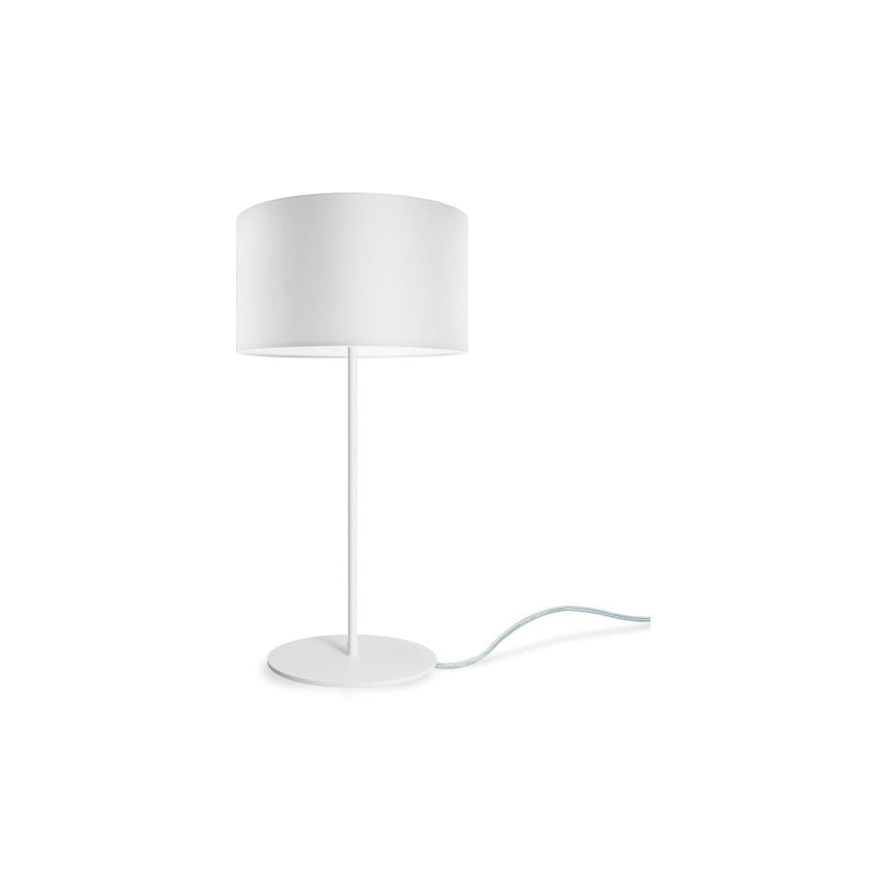Biała lampa stołowa Sotto Luce MIKA M 1T
