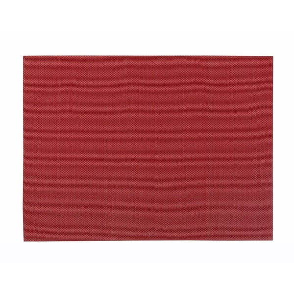 Czerwona mata stołowa Zic Zac, 45x33 cm