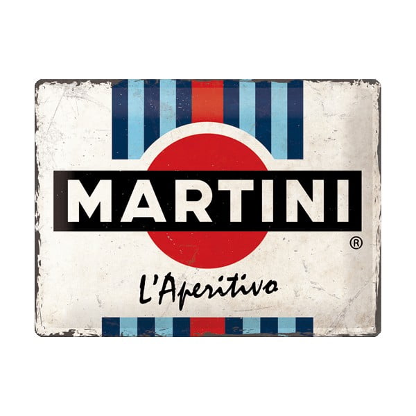 Dekoracyjna tabliczka ścienna Postershop Martini
