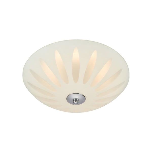 Biała lampa sufitowa LED Markslöjd Petal, ø 43 cm