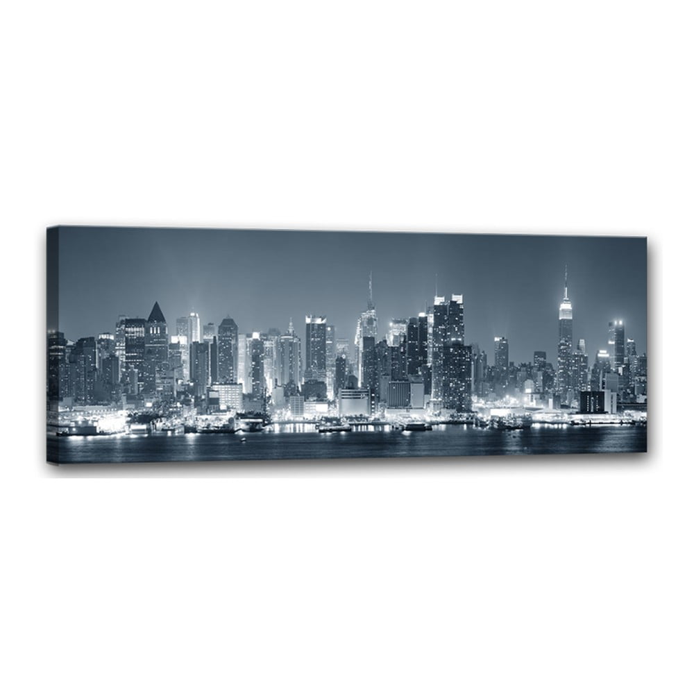 Фото - Картина Obraz Styler Canvas Manhattan, 60x150 cm szary