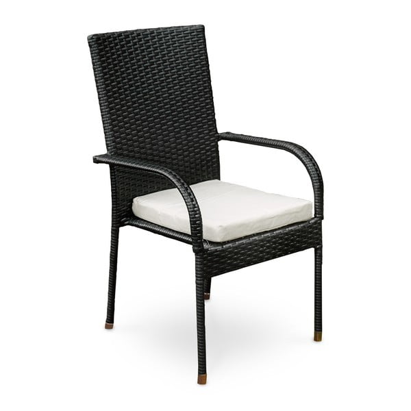 Krzesło ze sztucznego rattanu Timpana Vogue