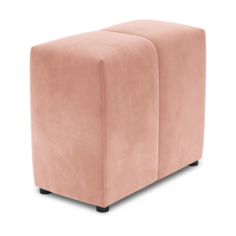 Фото - Інші меблі Rome Różowe aksamitne oparcie do sofy modułowej  Velvet – Cosmopolitan Desi 