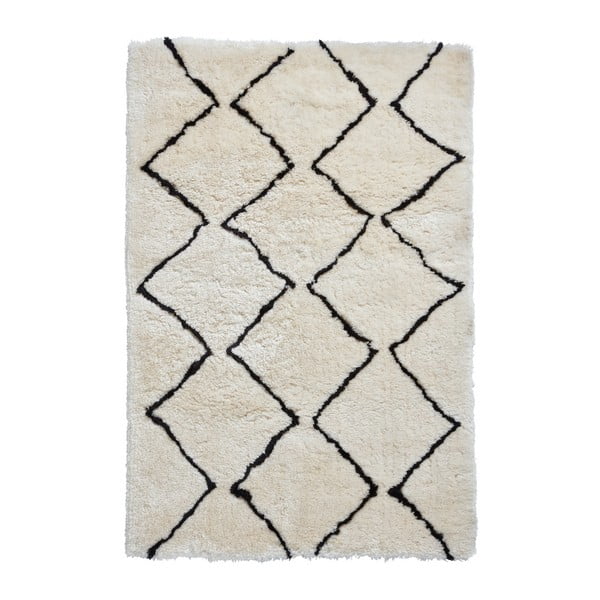 Kremowy dywan Think Rugs Morocco Dark, 120x170 cm