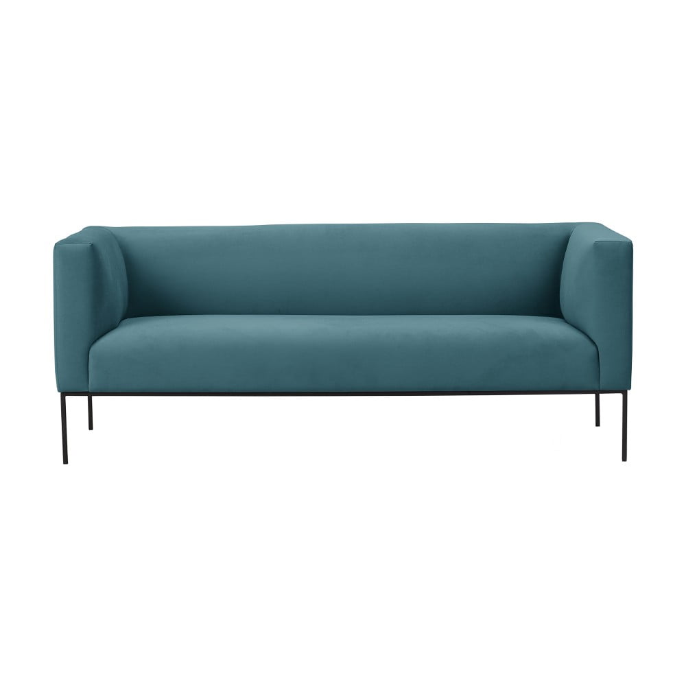 Turkusowa sofa Windsor & Co Sofas Neptune, 195 cm