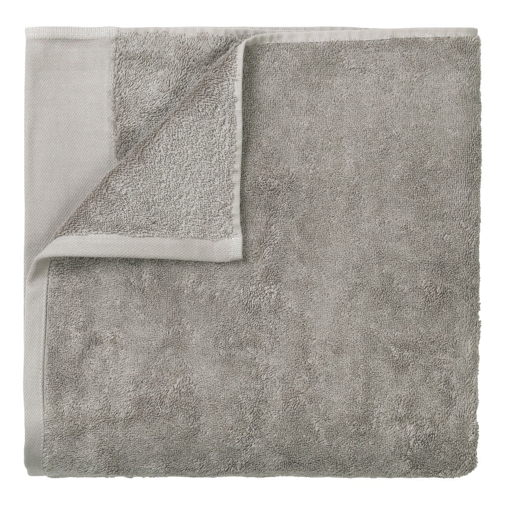 Zdjęcia - Ręcznik Blomus Szary bawełniany  kąpielowy , 100x200 cm 
