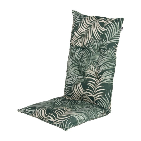 Ciemnozielona poduszka na krzesło ogrodowe Hartman Belize, 123x50 cm