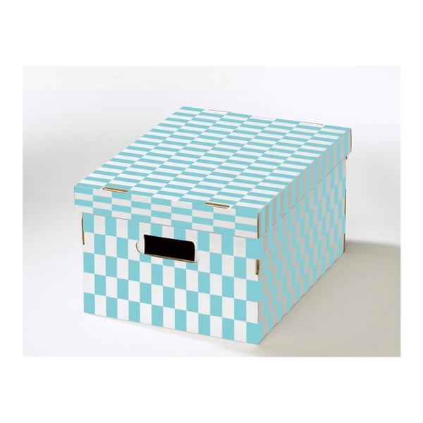 Zestaw 2 pudełek z pokrywką Compactor Joy, 40x31x21 cm