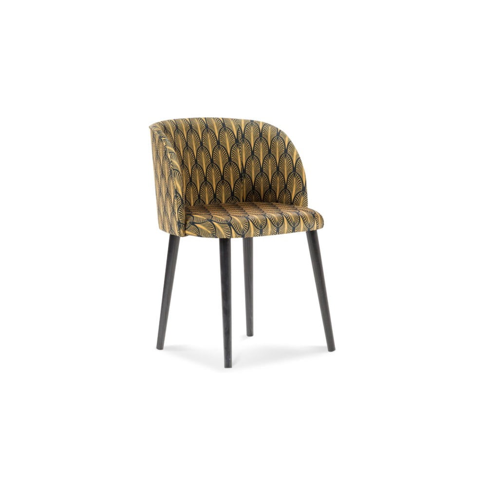 Krzesło z aksamitnym obiciem Windsor & Co Sofas Aurora