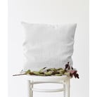 Biała lniana poszewka na poduszkę Linen Tales, 45x45 cm