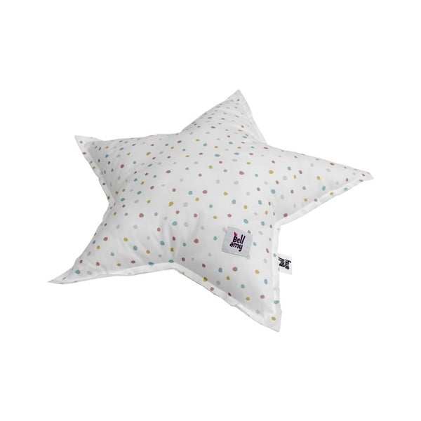 Bawełniana poduszka dziecięca w kształcie gwiazdki BELLAMY In the woods
