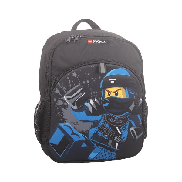 Czarny plecak LEGO® NINJAGO Jay, 27,5x37x9 cm