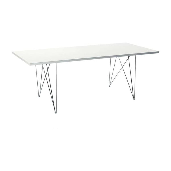 Biały stół Magis Bella, 200 x 90 cm
