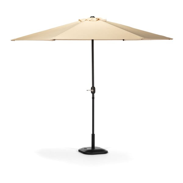Beżowy parasol ogrodowy bez podstawy Debut Sun, ø 300 cm