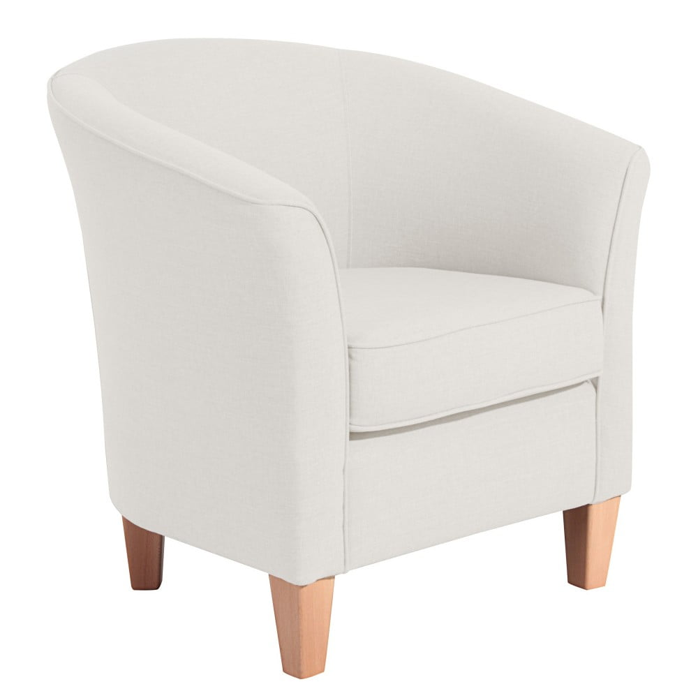 Kremowy fotel Max Winzer Livia Cream