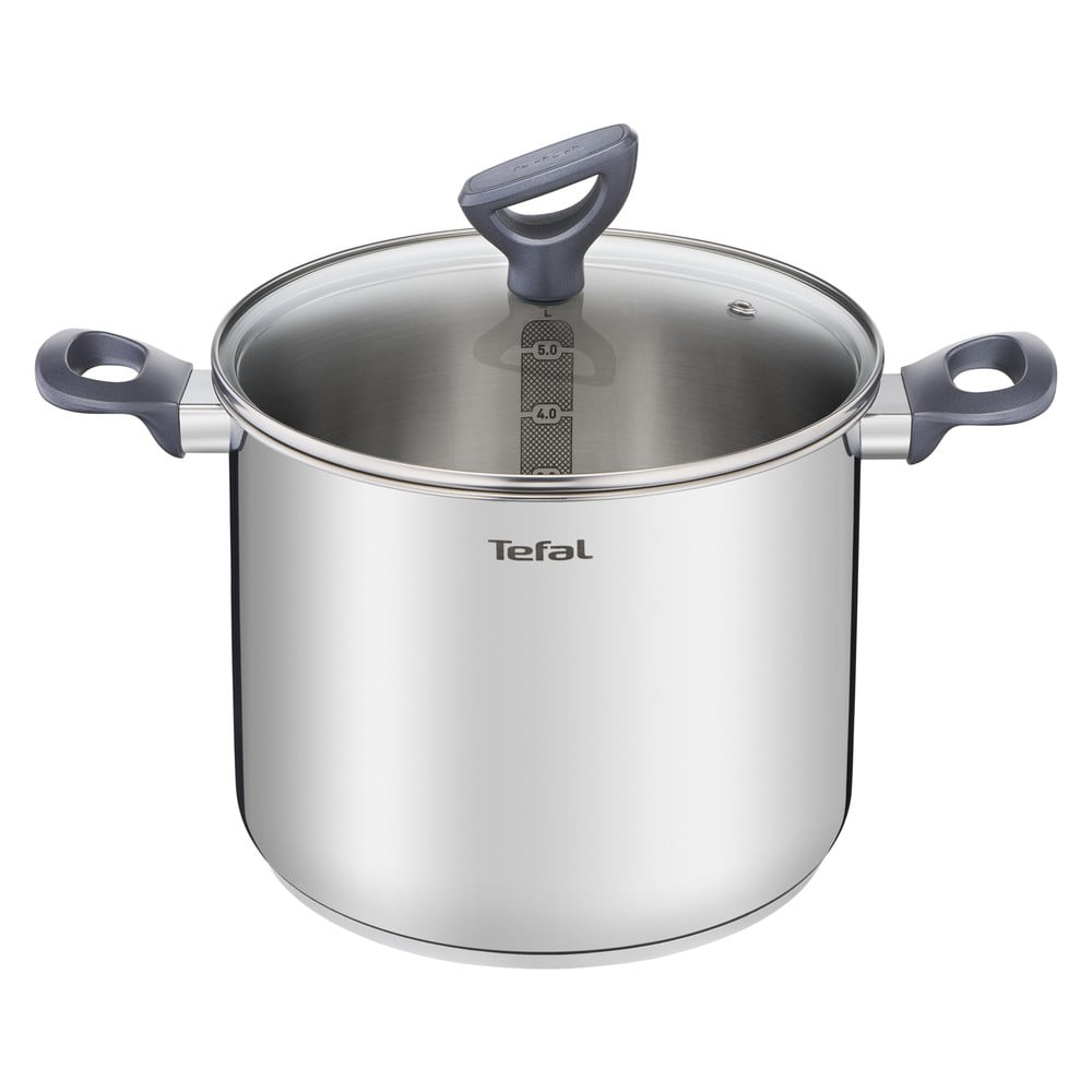 Zestaw garnków ze stali nierdzewnej 10 el. Daily Cook – Tefal