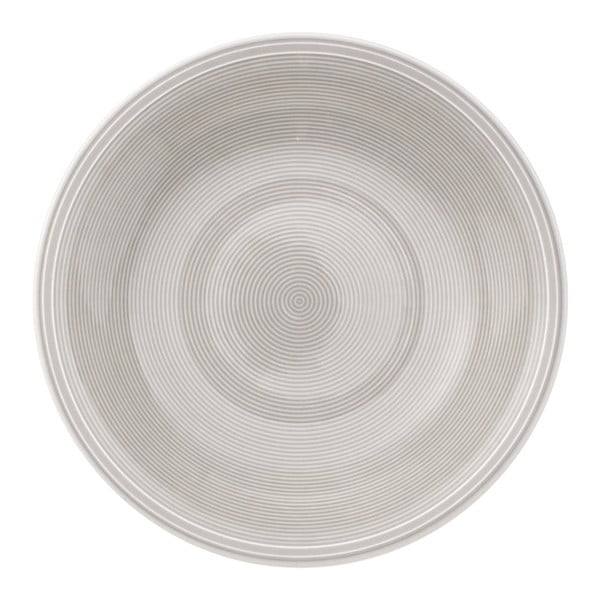 Biało-szary porcelanowy talerz głęboki Villeroy & Boch Like Color Loop, ø 23,5 cm