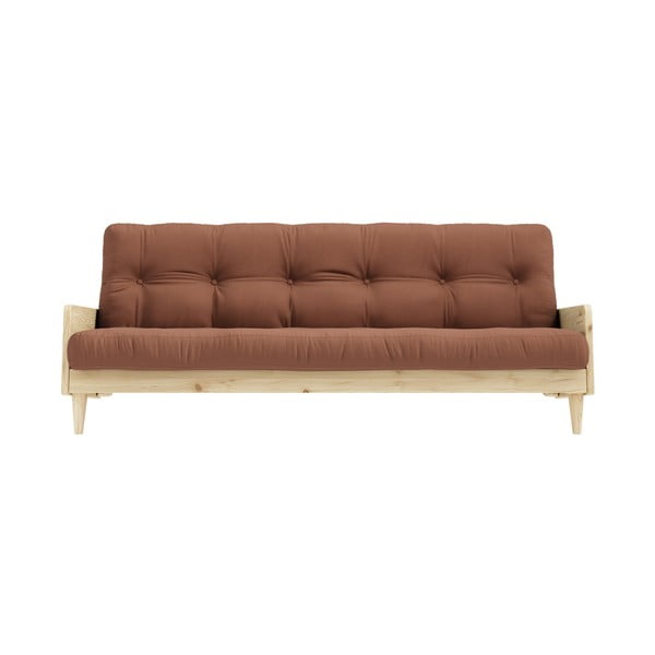 Sofa wielofunkcyjna Karup Design Indie Natural Clear/Clay Brown