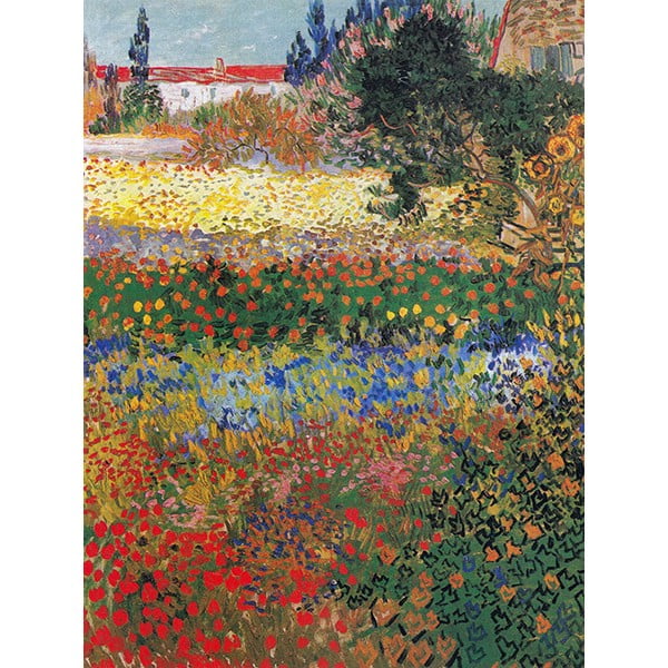 Reprodukcja obrazu Vincenta van Gogha – Flower Garden, 60x45 cm