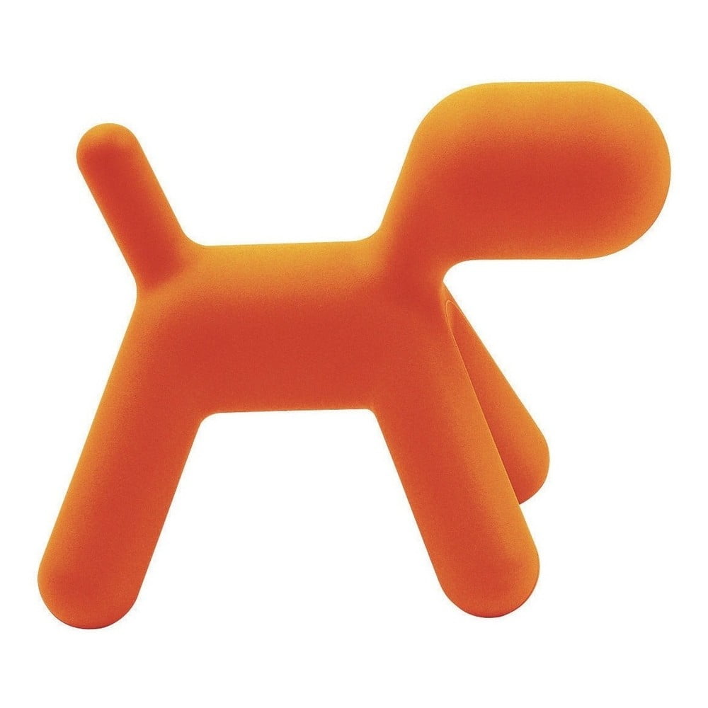 Pomarańczowe krzesełko Puppy, 43 cm