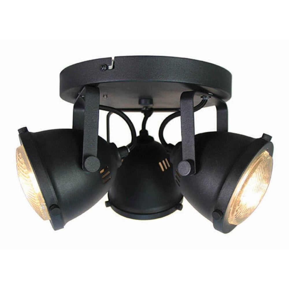 Czarna lampa sufitowa LABEL51 Spot Moto Tres