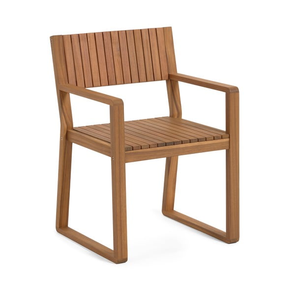 Krzesło ogrodowe z drewna akacji Kave Home Emili