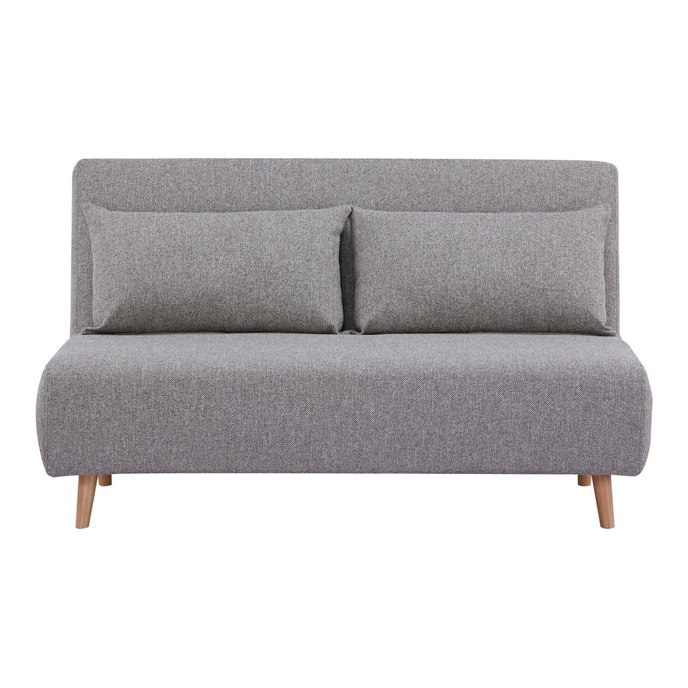 Szara rozkładana sofa 140 cm Marlow – House Nordic