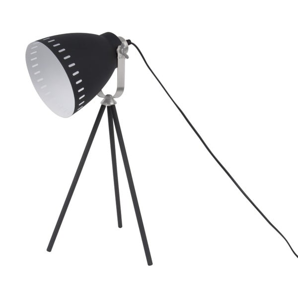 Czarna lampa stołowa Leitmotiv Tristar