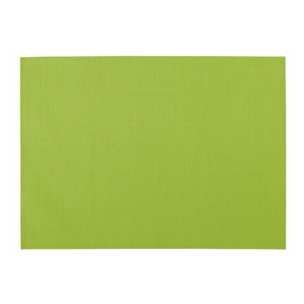 Zielona mata stołowa Zic Zac, 45x33 cm