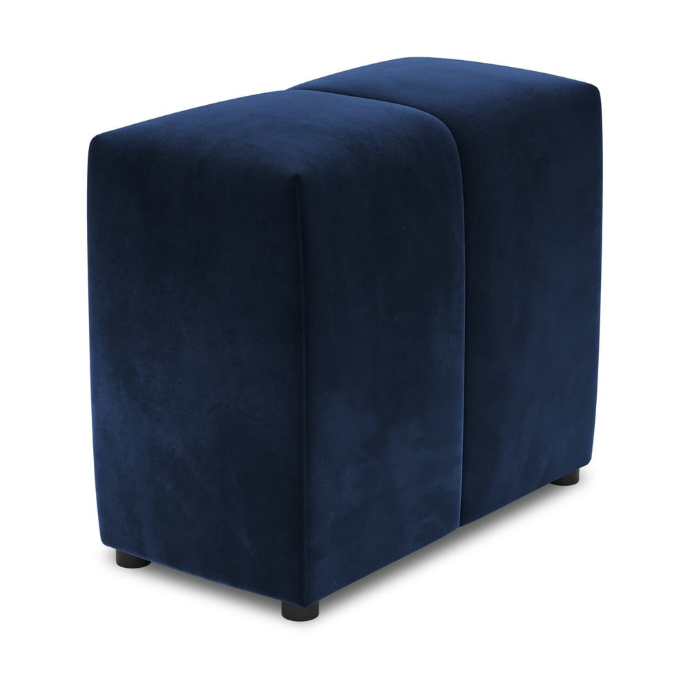 Zdjęcia - Pozostałe meble Rome Niebieskie aksamitne oparcie do sofy modułowej  Velvet – Cosmopolitan 