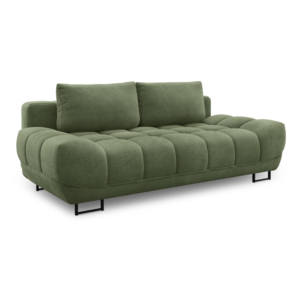 Zielona 3-osobowa sofa rozkładana Windsor & Co Sofas Cumulus