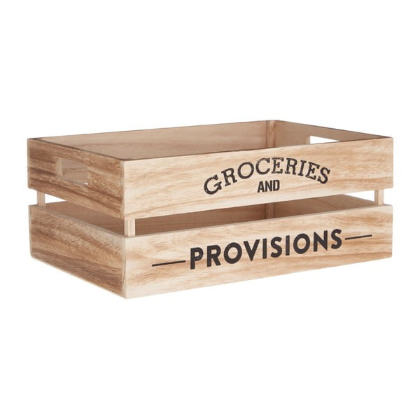 Skrzynka drewniana Premier Housewares Provisions, 25x35 cm