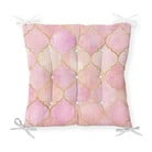 Poduszka na krzesło z domieszką bawełny Minimalist Cushion Covers Pinky Oriental, 40x40 cm