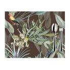 Zestaw 2 brązowych mat stołowych Mike & Co. NEW YORK Jungle Birds, 33x45 cm