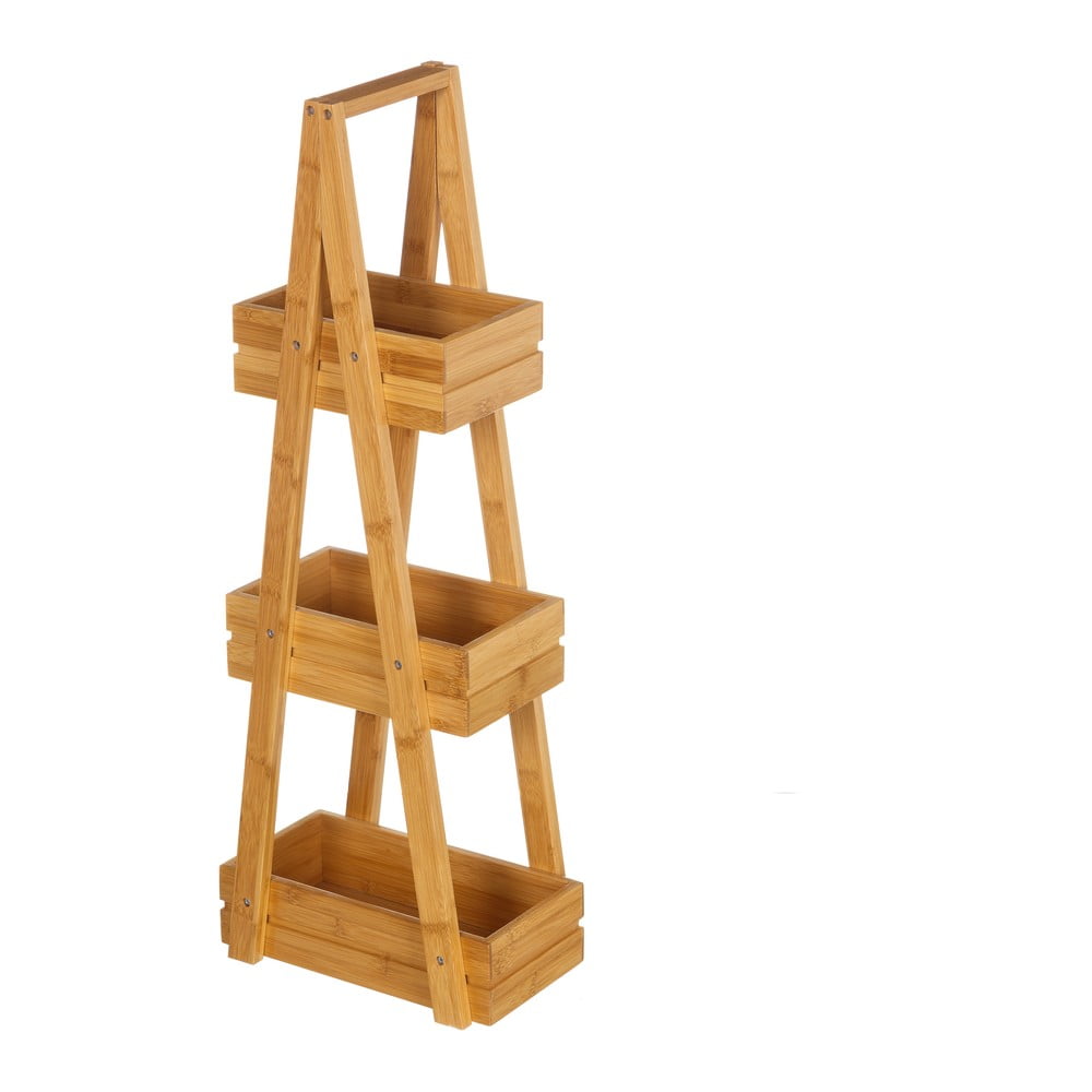 3-poziomowy regał bambusowy Unimasa Bamboo