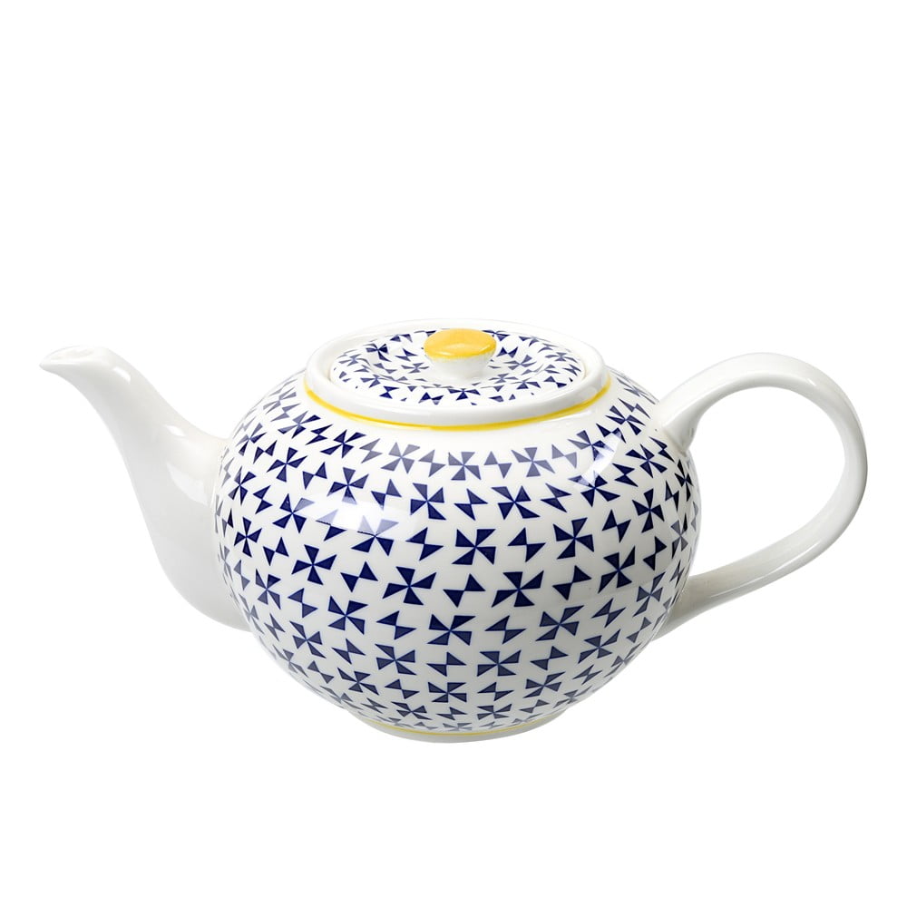 Porcelanowy czajnik na herbatę Geometric No2