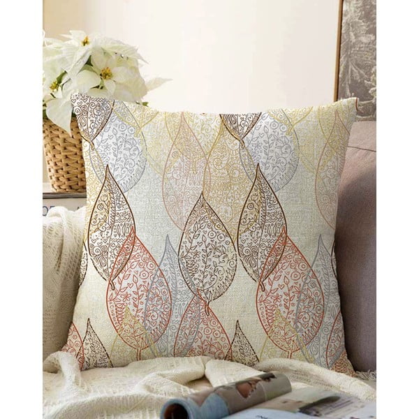 Poszewka na poduszkę z domieszką bawełny Minimalist Cushion Covers Oriental Leaf, 55x55 cm