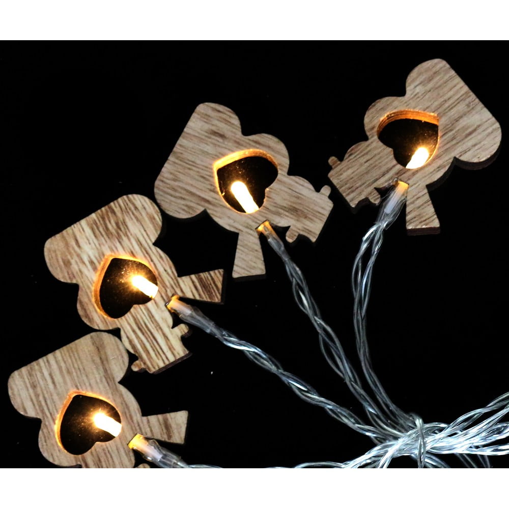 Zdjęcia - Żyrandol / lampa Snowmen Girlanda świetlna z 10 żółtymi lampkami LED  – Casa Selección natur 