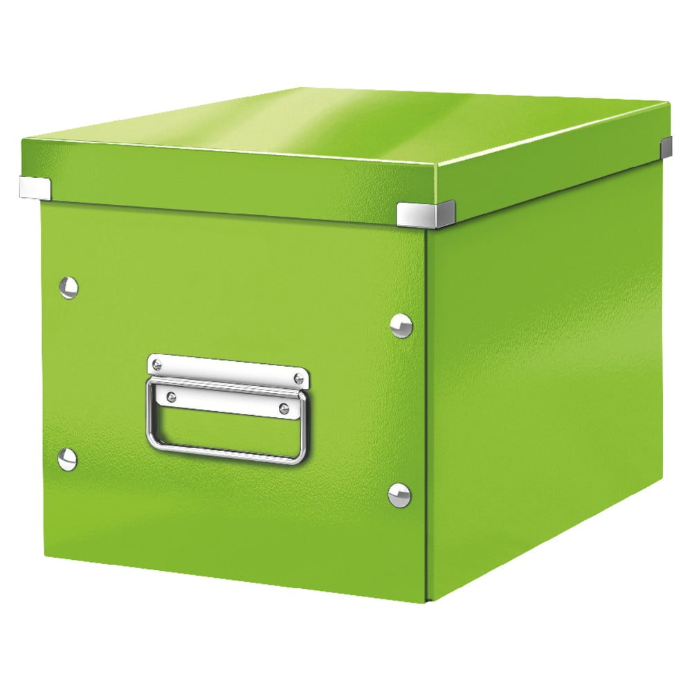 Zielone pudełko do przechowywania Leitz Office, dł. 26 cm