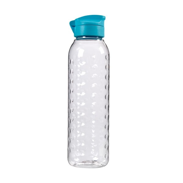 Butelka z niebieską zakrętką Curver Dots, 750 ml