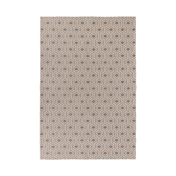 Beżowo-szary dywan bawełniany Flair Rugs Bombax, 114x170 cm