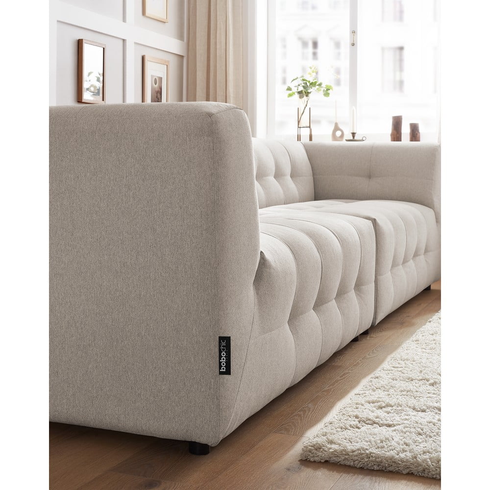 Beżowa sofa 324 cm Kleber – Bobochic Paris