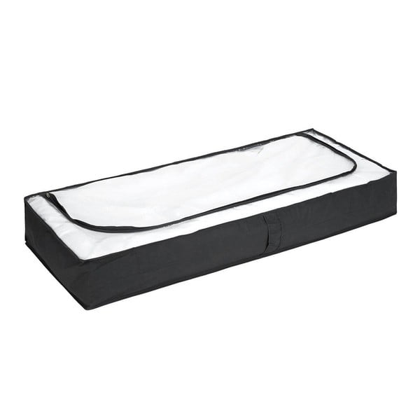 Czarny pokrowiec na kołdrę pod łóżko Wenko, 105x45 cm